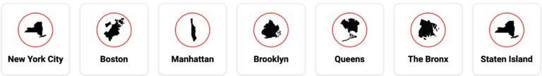 3AHVAC 服务区域 – 纽约市、五大区、长岛、新泽西 Service areas: NYC boroughs, Long Island, NJ